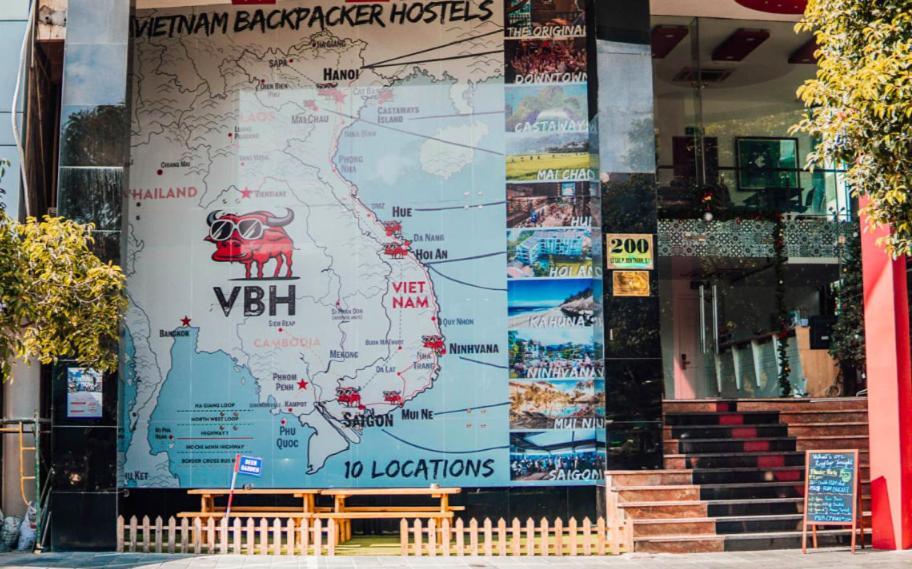 Vietnam Backpacker Hostels - Saigon Ho Chi Minh-staden Exteriör bild